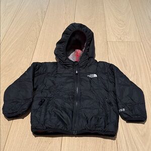 The North Face Black Puffer Reversible Jacket